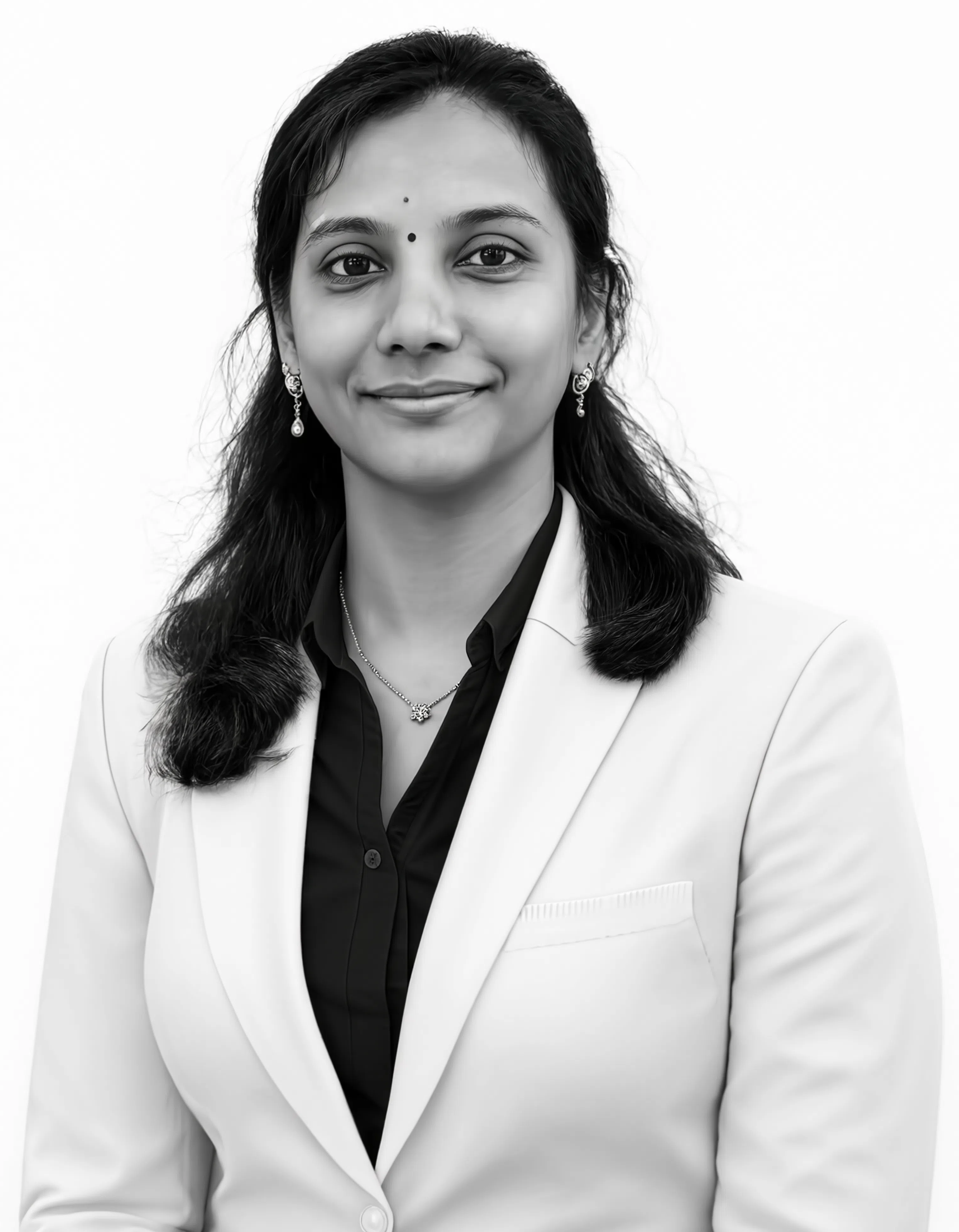 Anamika in a professional setting