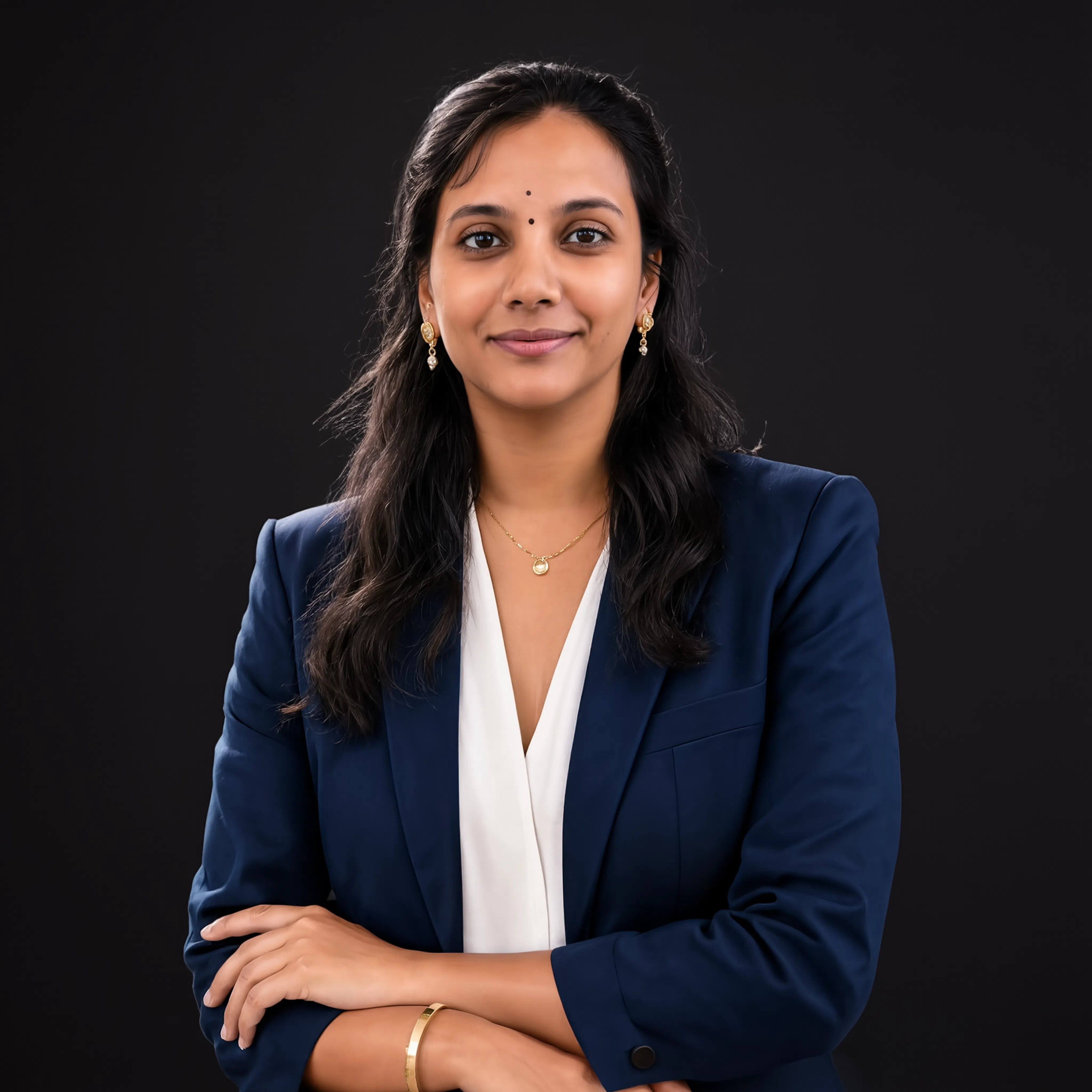 Anamika in a professional setting